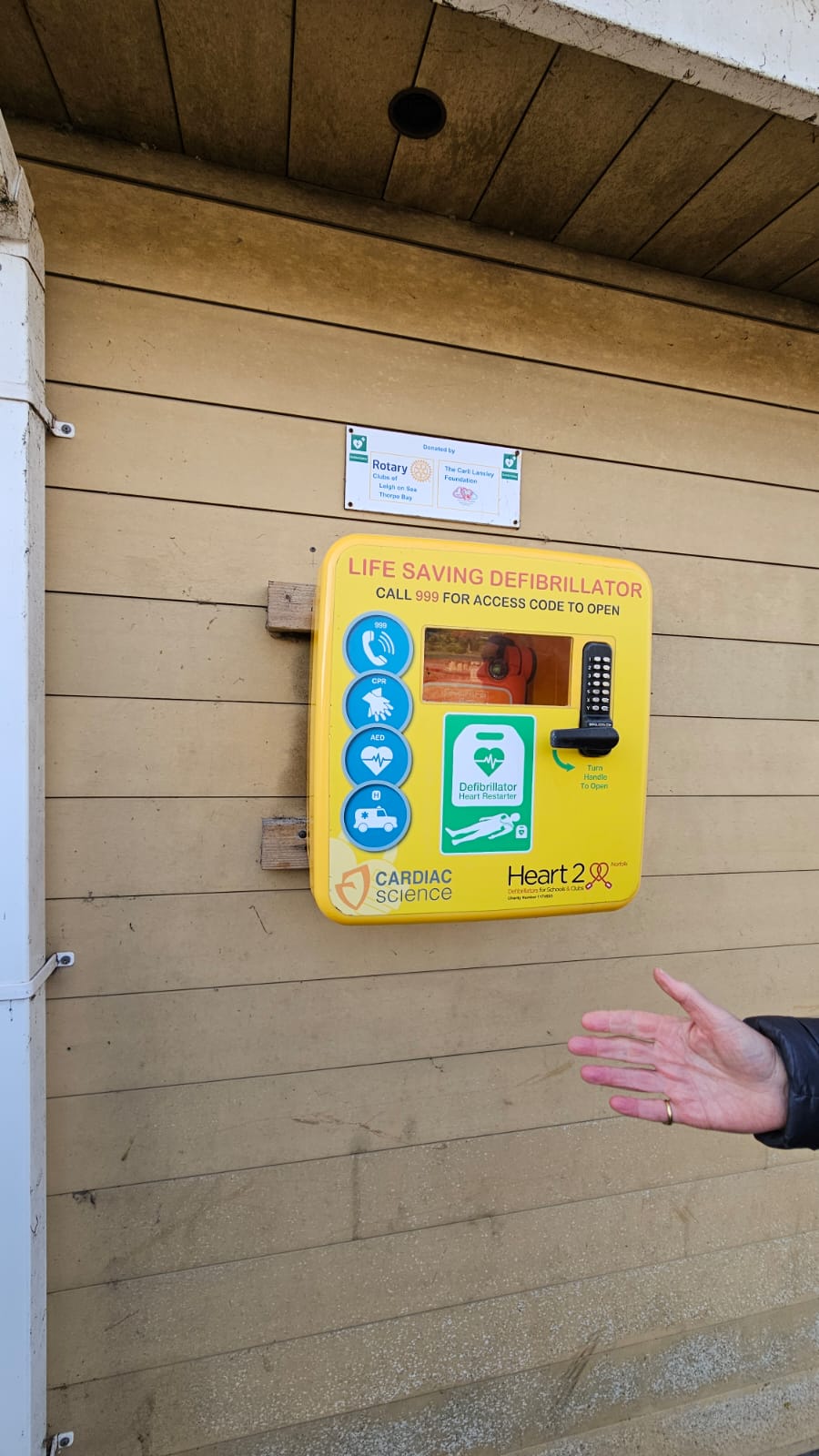 Help keep Southend’s defibrillators maintained